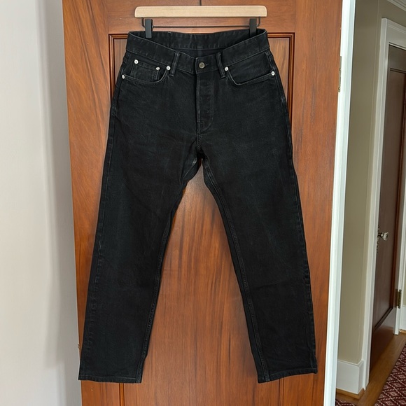 Buck Mason Japanese Denim Ford Standard Jean in Black (31x32) - Picture 1 of 6